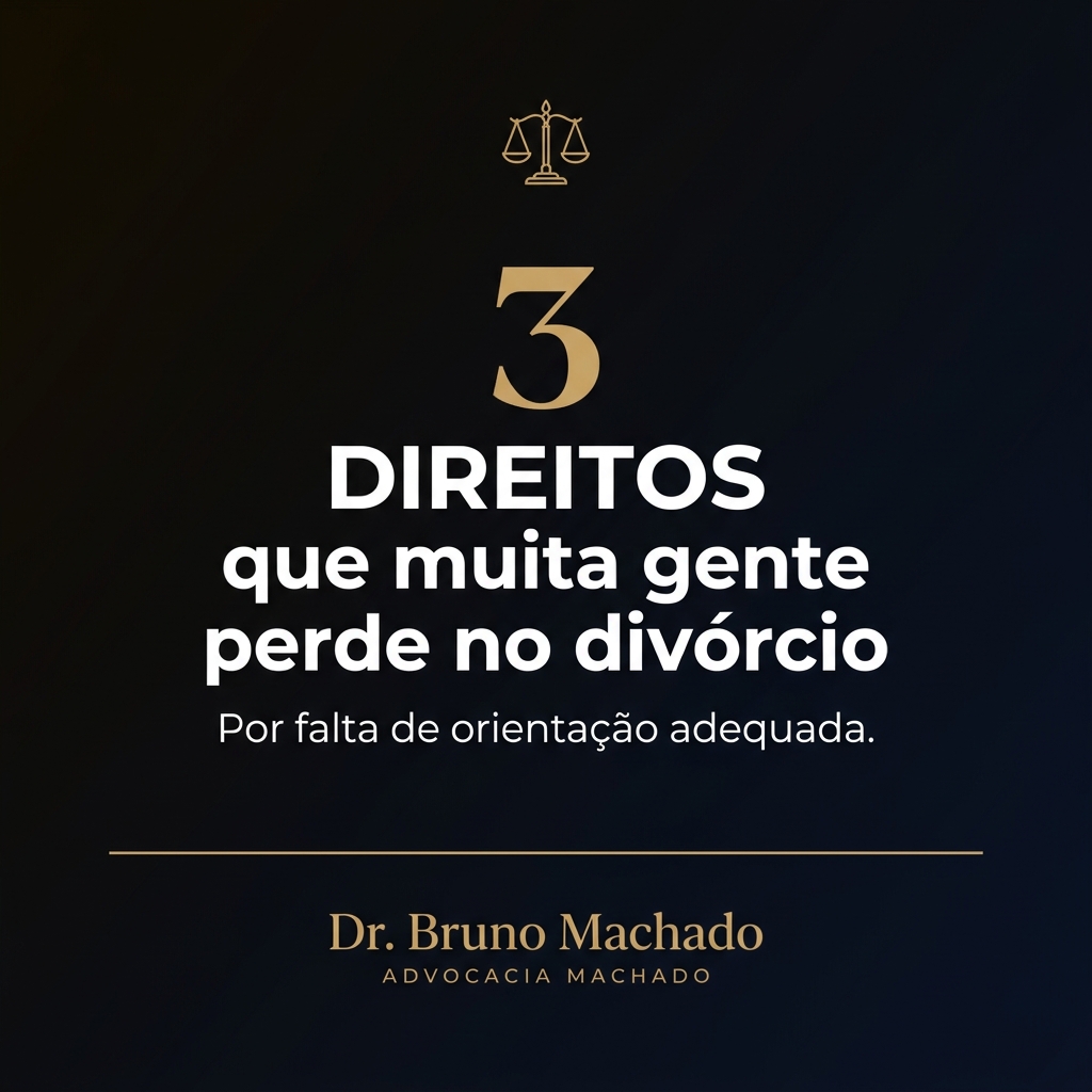 3 Direitos que muita gente perde no divórcio