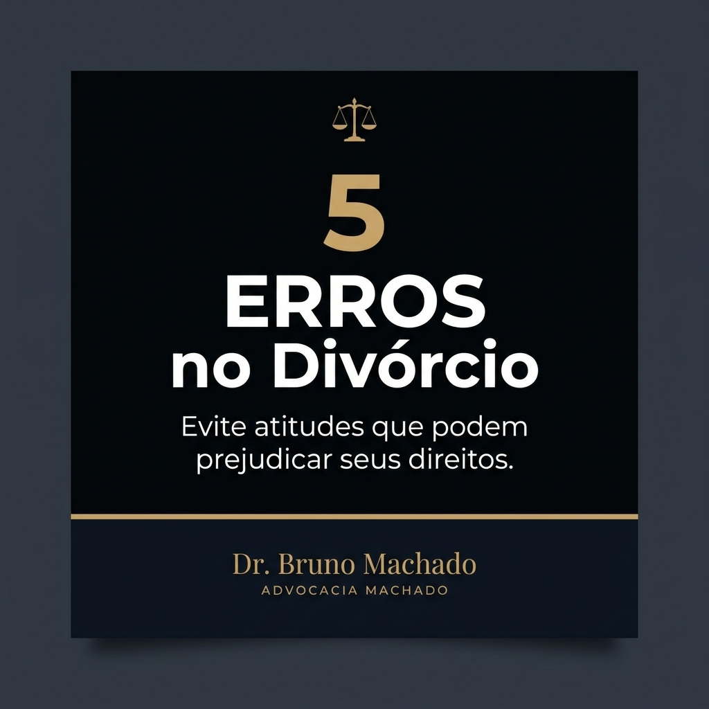 5 erros no divórcio